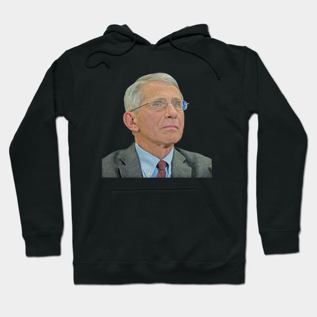 dr Anthony Fauci Hoodie by BlueLook